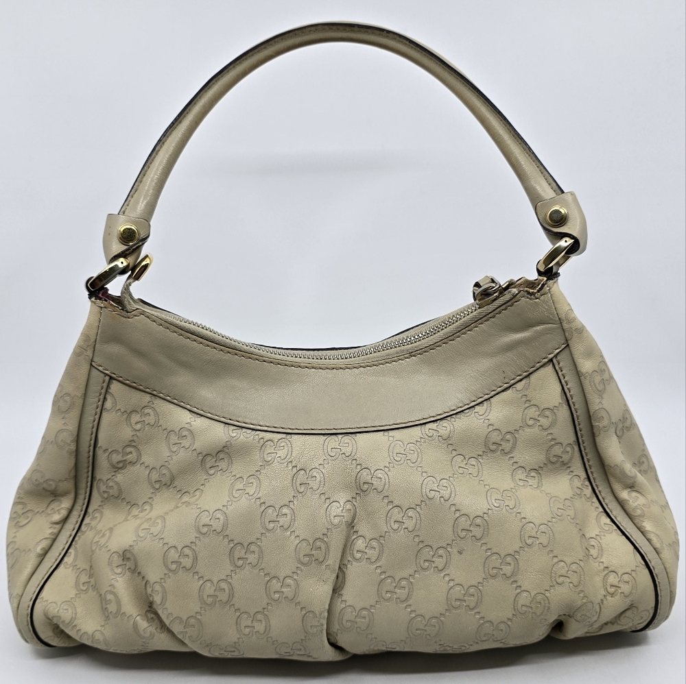 Gucci GG Guccissima Large D-Ring Abbey Hobo Bag - Picture 3 of 16
